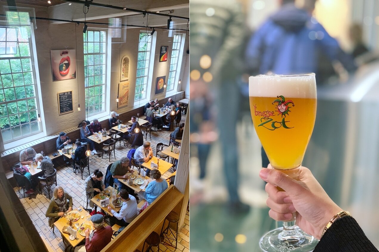 본문 이미지 - 더 할브만 양조장 내 자리한 맥주 펍과 양조장 투어 후 맛볼 수 있는 브루스 조트ⓒ 뉴스1