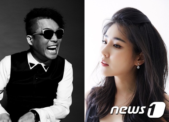 김건모(왼쪽, 사진출처=SBS MTV)와 장지연© 뉴스1