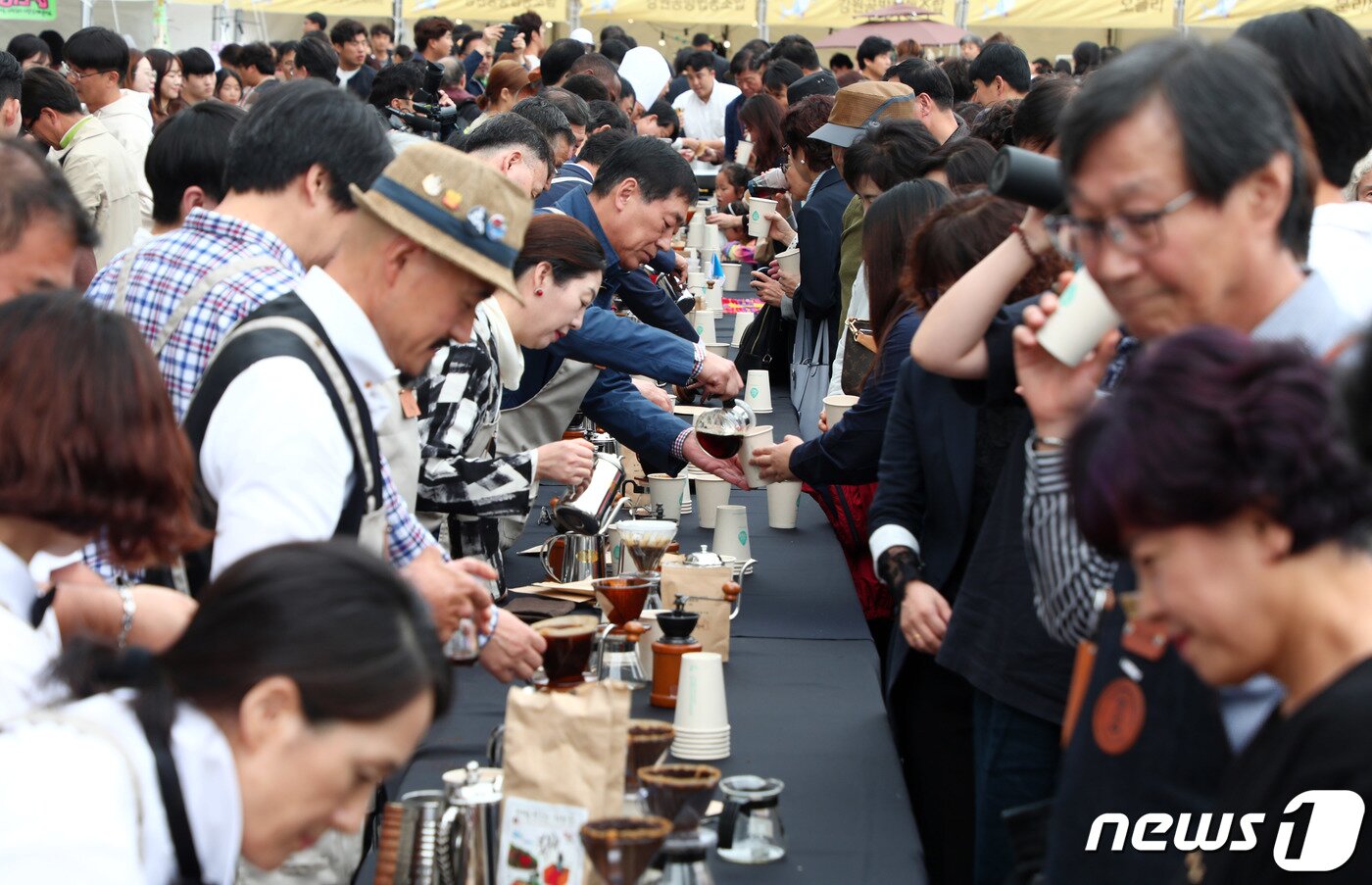 본문 이미지 - 2019 강릉 커피축제 모습.(뉴스1 DB)