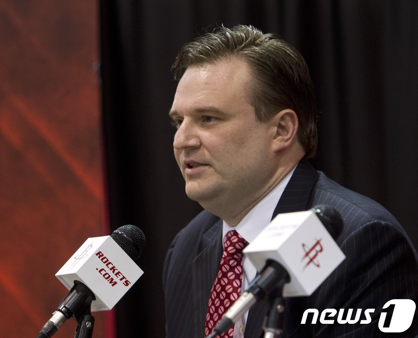 본문 이미지 - 대릴 모레이 휴스턴 로키츠 단장 ⓒ AFP=뉴스1 ⓒ News1 자료 사진 
