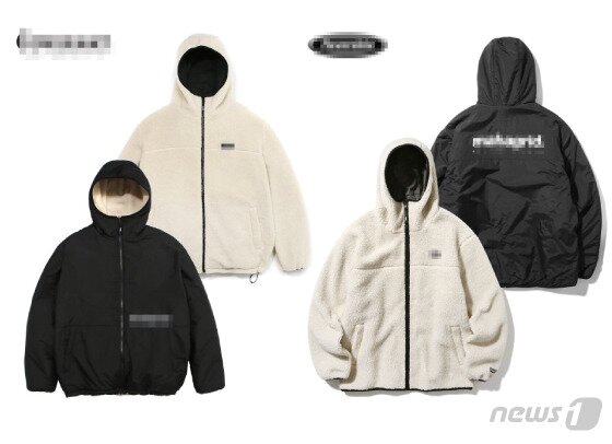 본문 이미지 - 국내 최대 패션몰 '무신사' 방문객 게시판에 제기된 '카피의혹 상품'. 오른쪽 브랜드 제품이 왼쪽 제품을 베꼈다는 의혹이다. ⓒ News1 최수아 디자이너