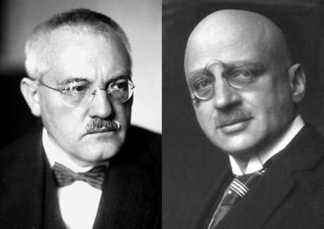 본문 이미지 - 카를 보슈(왼쪽)와 프리츠 하버. ⓒ 뉴스1