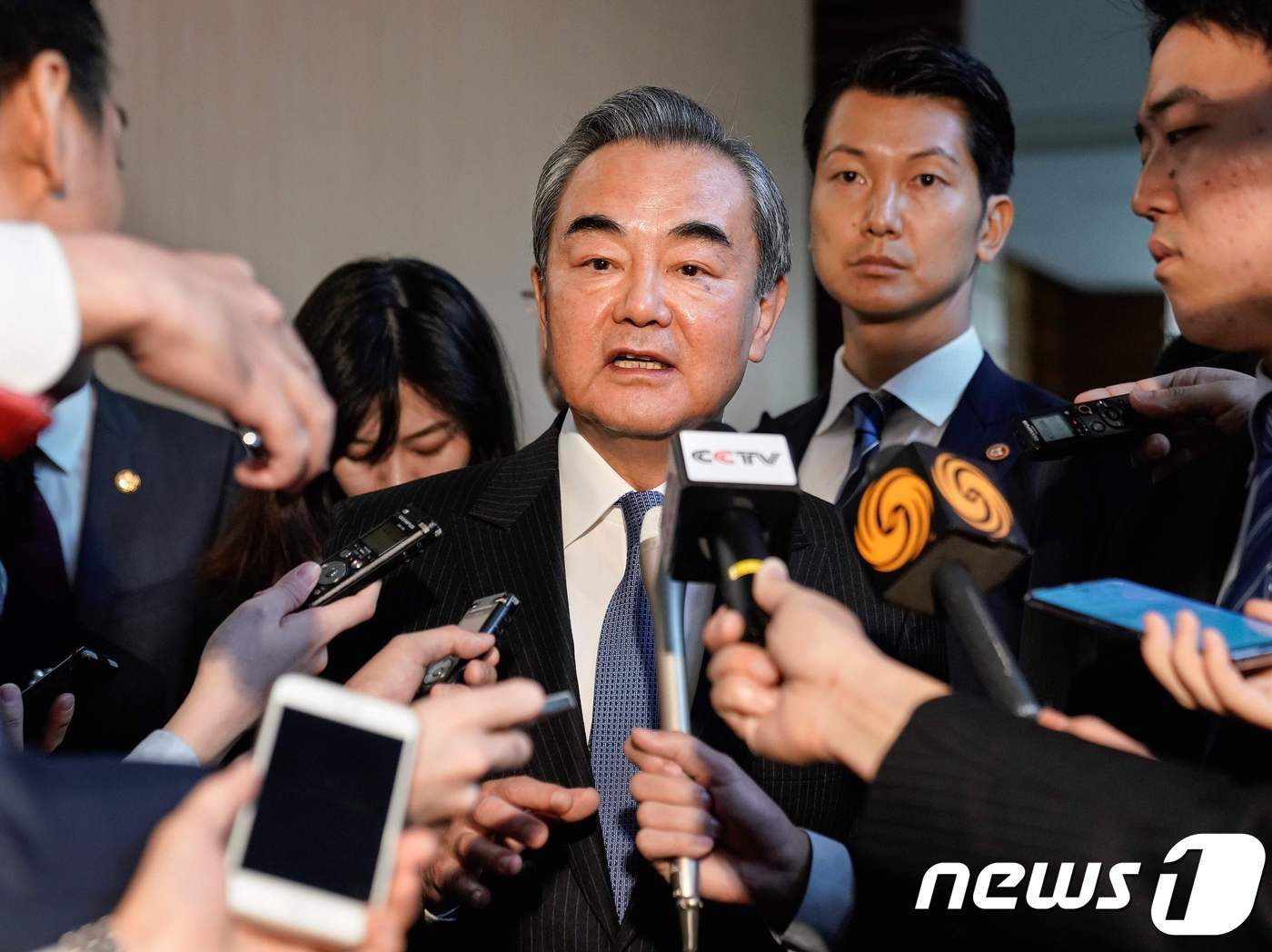 본문 이미지 - 왕이 중국 외교담당 국무위원 겸 외교부장. ⓒ AFP=뉴스1 ⓒ News1 자료 사진 