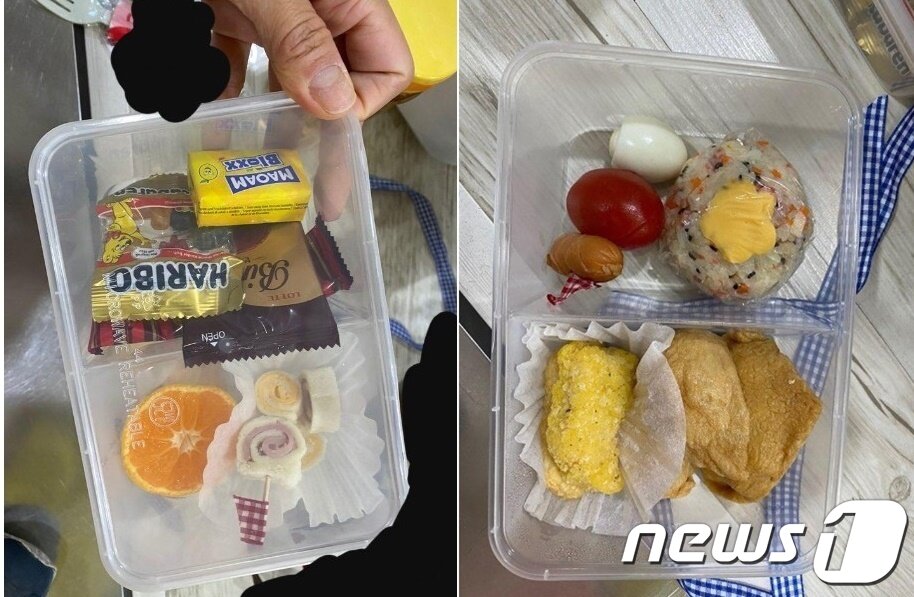 본문 이미지 - 인터넷 한 커뮤니티 사이트에 올라온 인천 모 도시락전문업체 2만원짜리 도시락&#40;사이트 캡처&#41;2019.11.27/뉴스1 ⓒ News1 박아론 기자