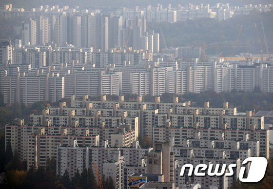 서울의 아파트 전경.(자료사진)© News1