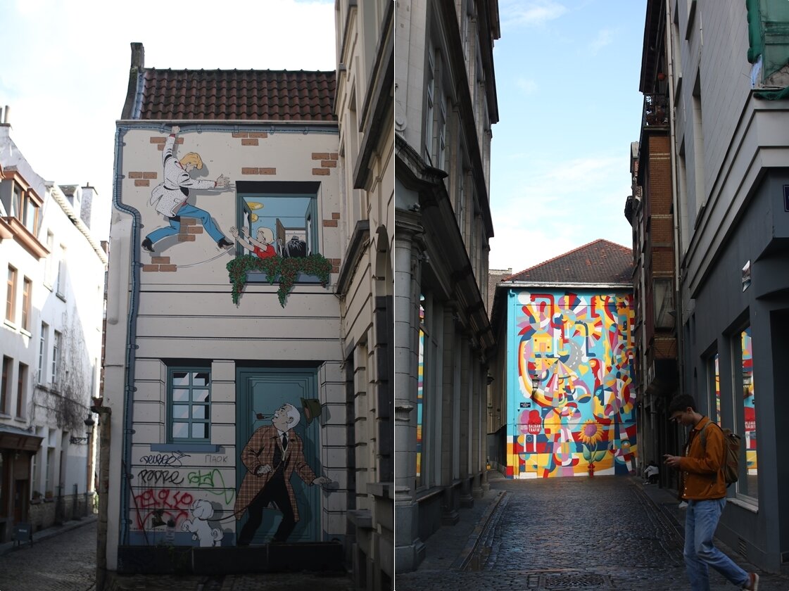 본문 이미지 - 길 가다 마주치는 알록달록한 벽화들ⓒ 뉴스1