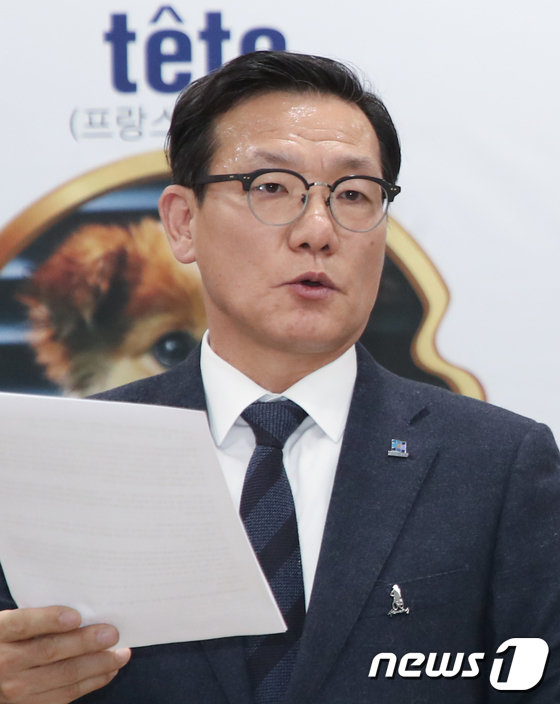 김지운 민주당 울산시당 전 수석대변인, 울산 남구을 총선 출마 기자회견