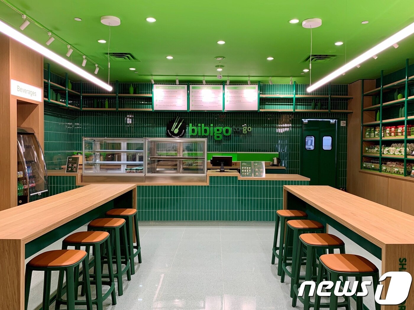 본문 이미지 - CJ제일제당 뉴욕 맨해튼 비비고 매장  ⓒ 뉴스1