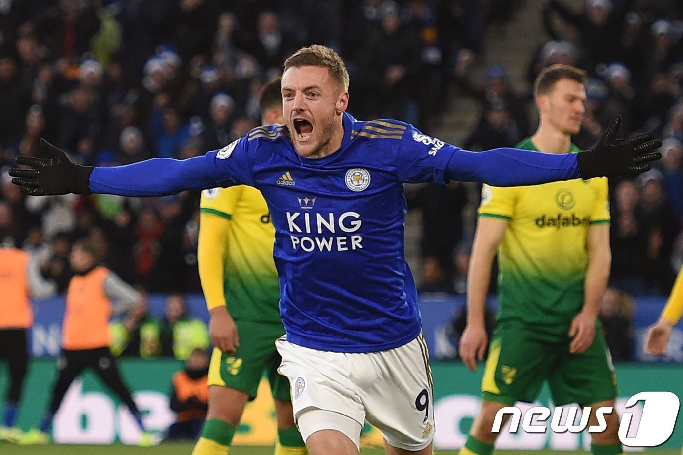 본문 이미지 - 레스터시티에서 동화같은 스토리를 작성했던 바디 ⓒ AFP=뉴스1