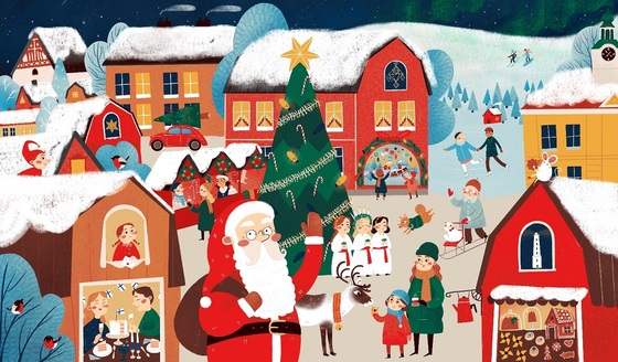 핀란드관광청의 공식 한국어 사이트에서 진행되는 크리스마스 캘린터 이벤트