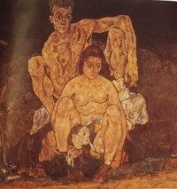 본문 이미지 - 에곤 쉴레의 '가족'