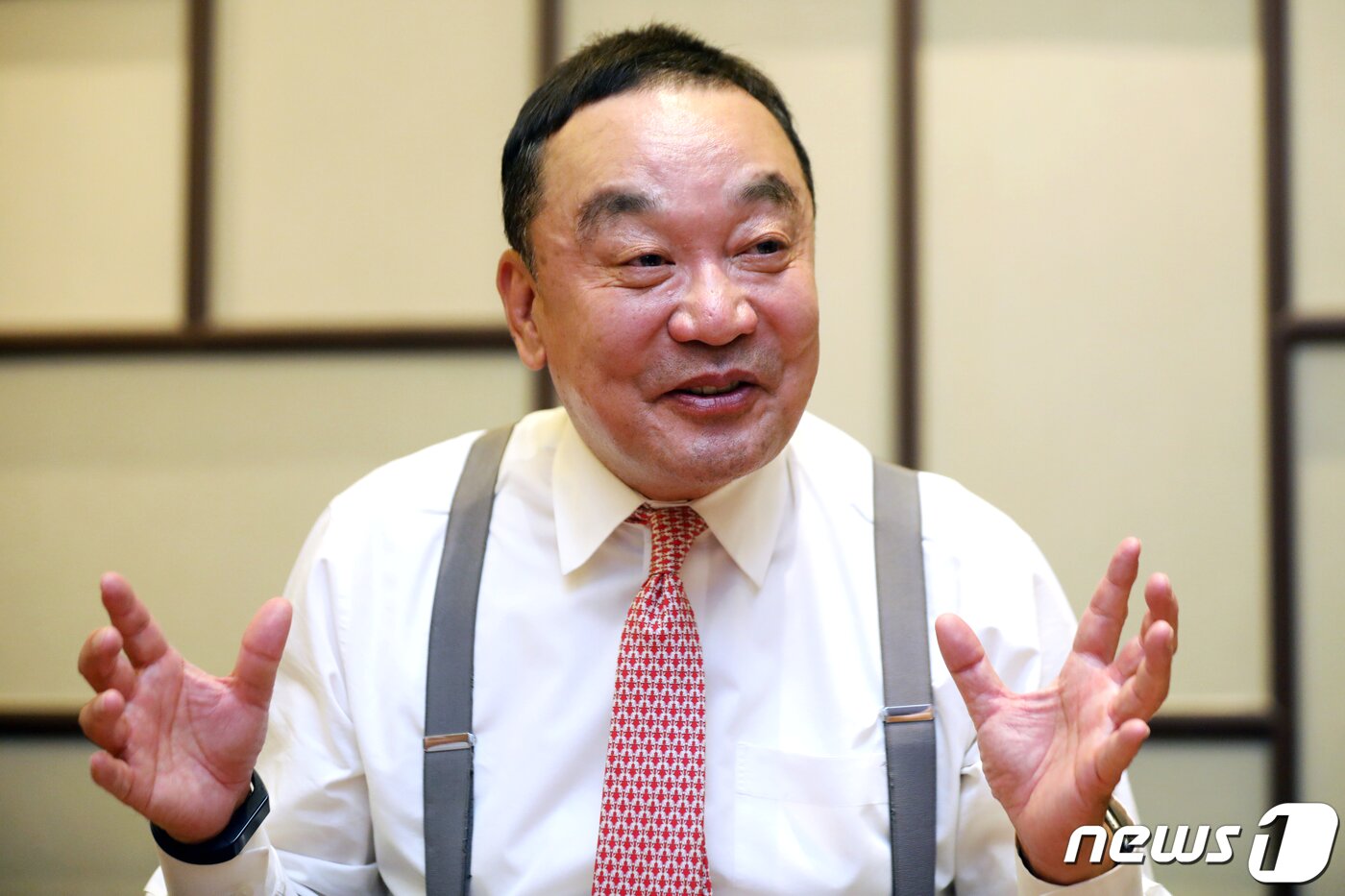 본문 이미지 - 구자철 한국프로골프협회 신임 회장. 2019.12.6/뉴스1 ⓒ News1 황기선 기자