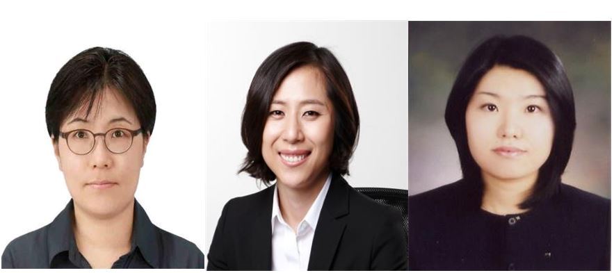 본문 이미지 - 정신영 삼성전자&#40;주&#41; 수석연구원, 강문정 포트래치&#40;주&#41;와 박지현 ㈜지인테크 대표이사ⓒ 뉴스1