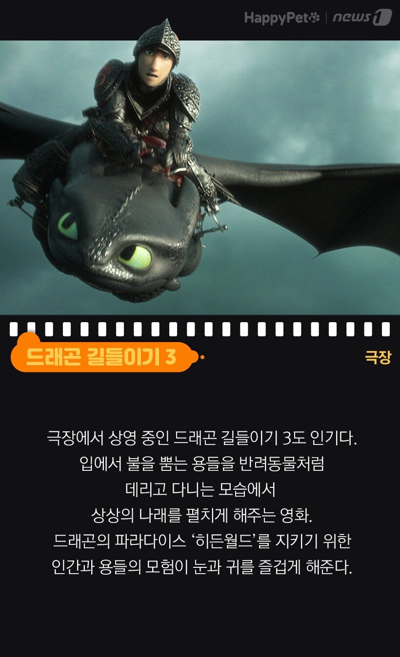 본문 이미지 - 드래곤 길들이기3(극장)