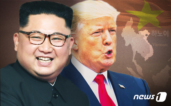김정은 북한 국무위원장(좌)과 도널드 트럼프 미국 대통령. © News1 김일환 디자이너