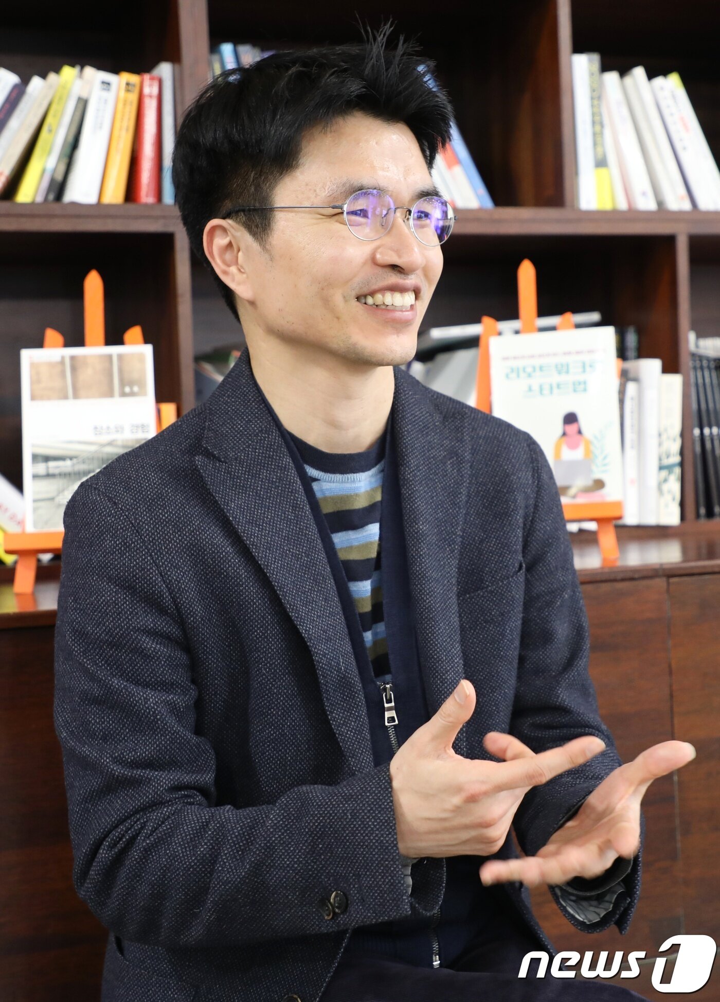 본문 이미지 - 전정환 제주창조경제혁신센터 센터장이 뉴스1 제주본부와 인터뷰를 갖고 있다. 2019.02.19/뉴스1 ⓒ 뉴스1