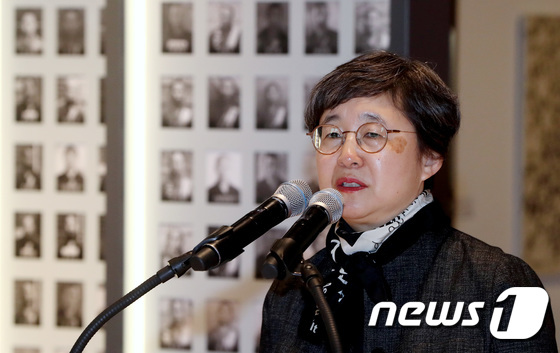 이소연 국가기록원장. 2019.2.21/뉴스1가 © News1 박정호 기자