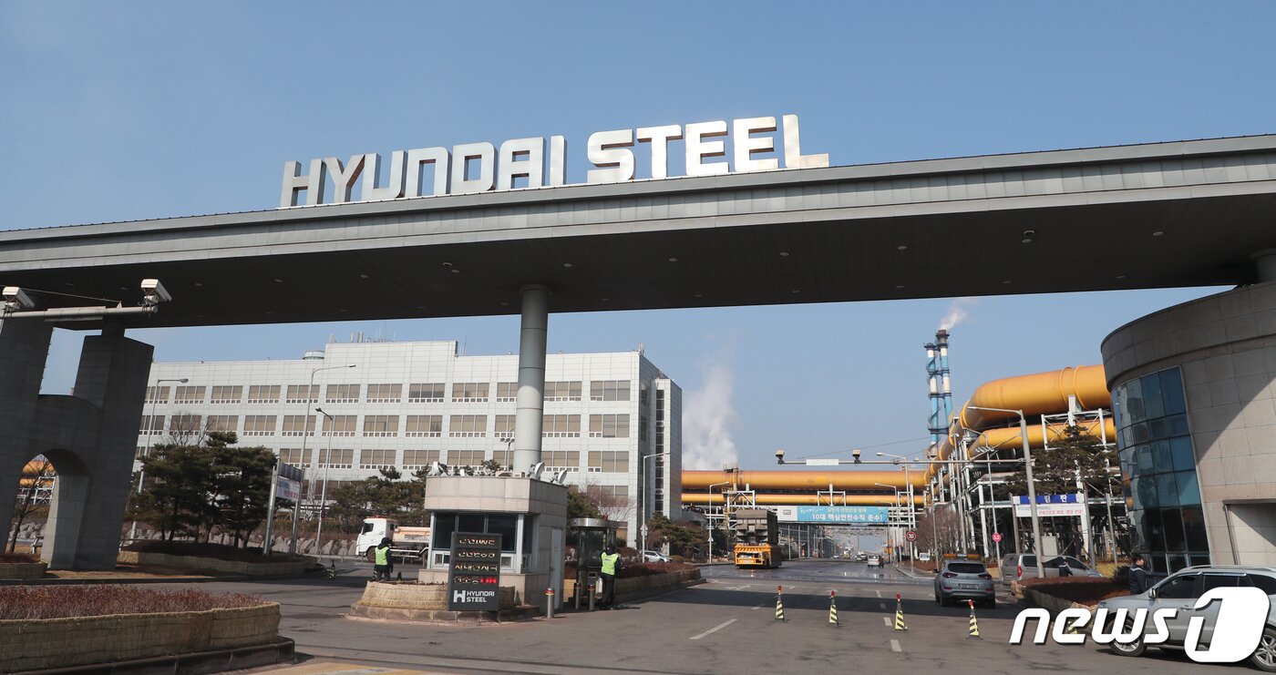 본문 이미지 - 현대제철 당진제철소 모습. 2019.2.21/뉴스1 ⓒ News1 주기철 기자
