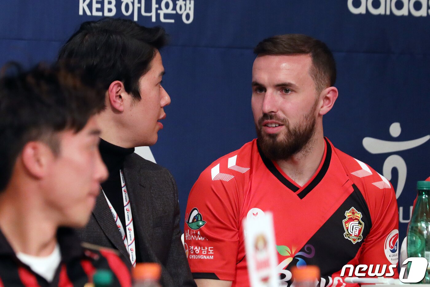 본문 이미지 - 경남 FC의 조던 머치. ⓒ News1 황기선 기자