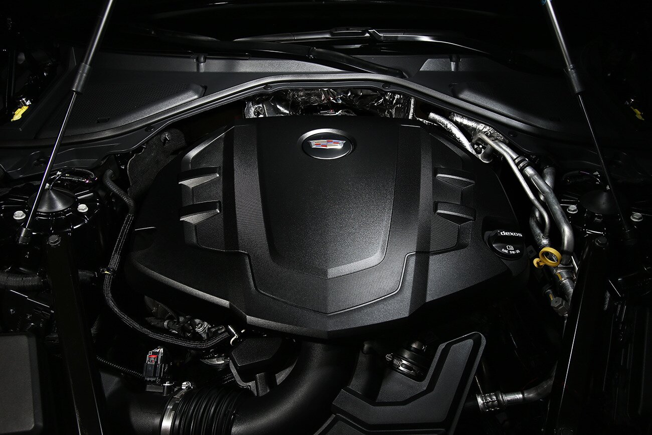 본문 이미지 - 'REBORN CT6' 엔진룸(캐딜락 코리아 제공)ⓒ 뉴스1