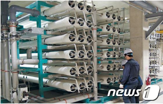 본문 이미지 - 아산 물환경센터 정화설비ⓒ 뉴스1