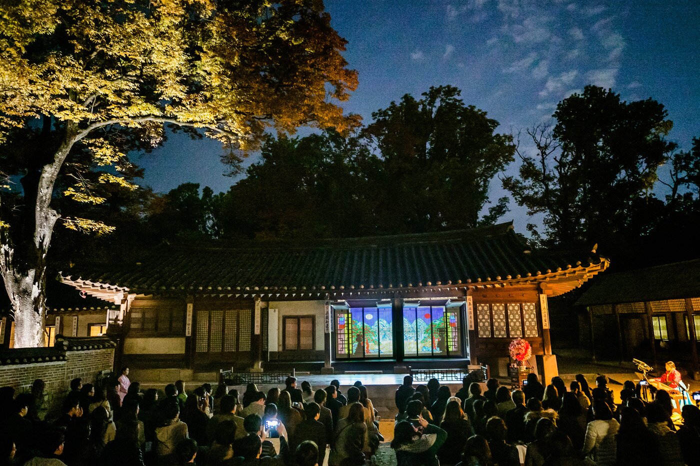 본문 이미지 - 2018년 창덕궁 달빛기행 - '그림자극' 공연