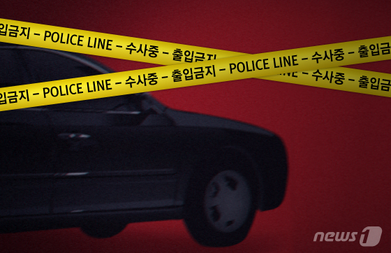 경남 진주 저수지에 차량 빠져…운전자로 추정되는 30대 실종