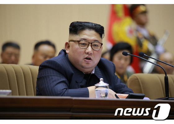 김정은 북한 국무위원장. (노동신문)2019.3.27/뉴스1