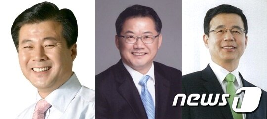 본문 이미지 - 거창·함양·산청·합천 총선 출마 예상 인사(왼쪽부터 강석진 자유한국당 의원, 신성범  바른미래당 도당위원장 직대, 권문상 변호사. 사진은 무순)ⓒ 뉴스1