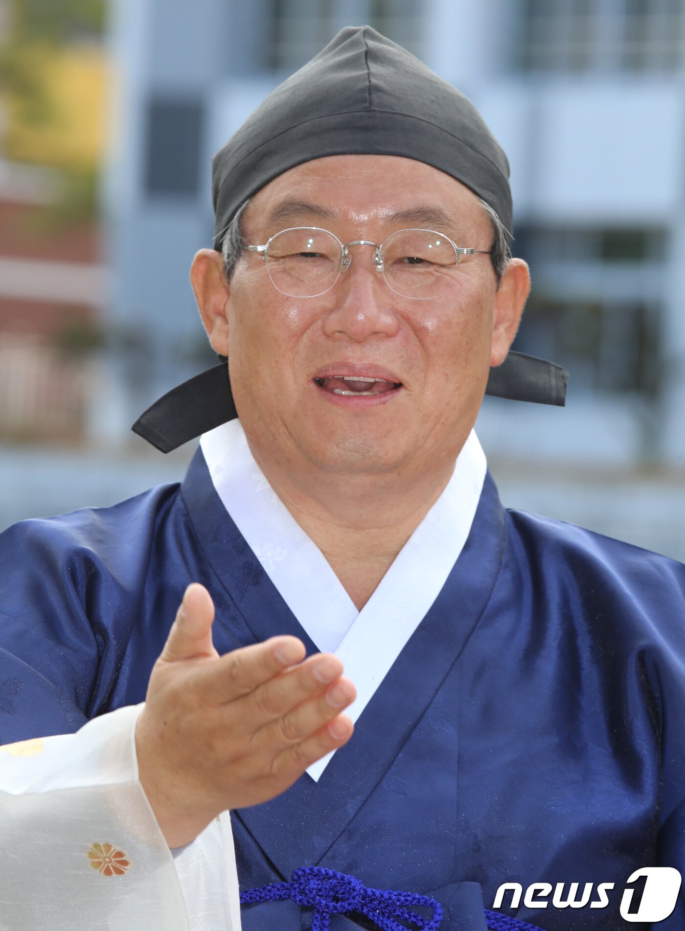 본문 이미지 - 인터뷰하는 곽용환 고령군수ⓒ 뉴스1
