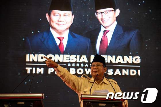 프라보워 수비안토 대인도네시아운동당 총재. © AFP=뉴스1