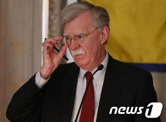 경질된 존 볼턴 백악관 NSC 보좌관 © AFP=뉴스1