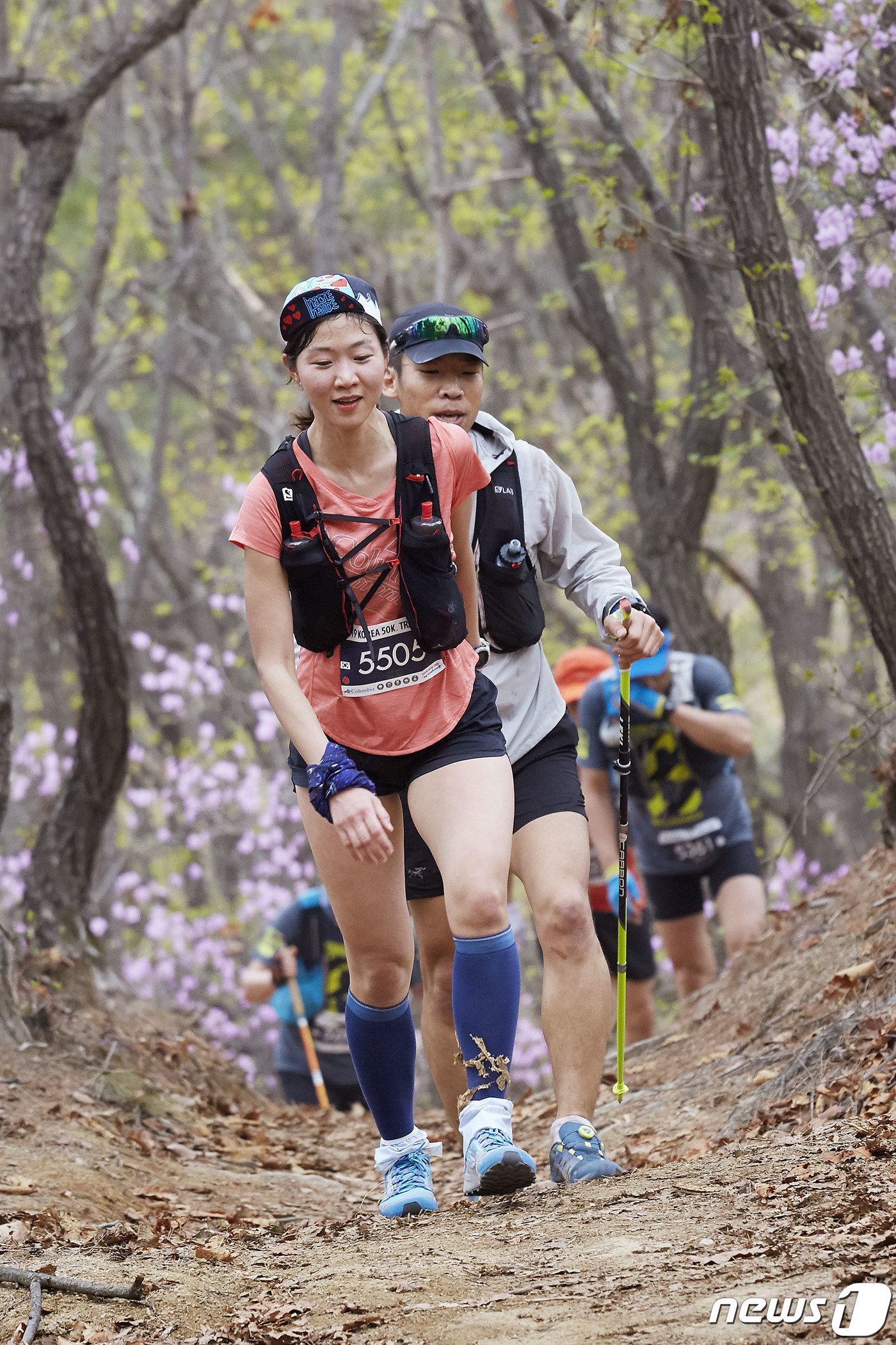 (서울=뉴스1) 전민기 기자 = 글로벌 아웃도어 스포츠 브랜드 컬럼비아가 공식 후원하는 ‘제5회 KOREA 50K 국제 트레일러닝 대회’가 20일 경기도 동두천에서 개최됐다.이날 …