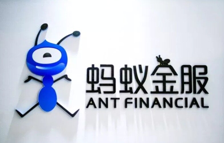 본문 이미지 - 앤트 파이낸셜 로고 - 회사 홈피 갈무리