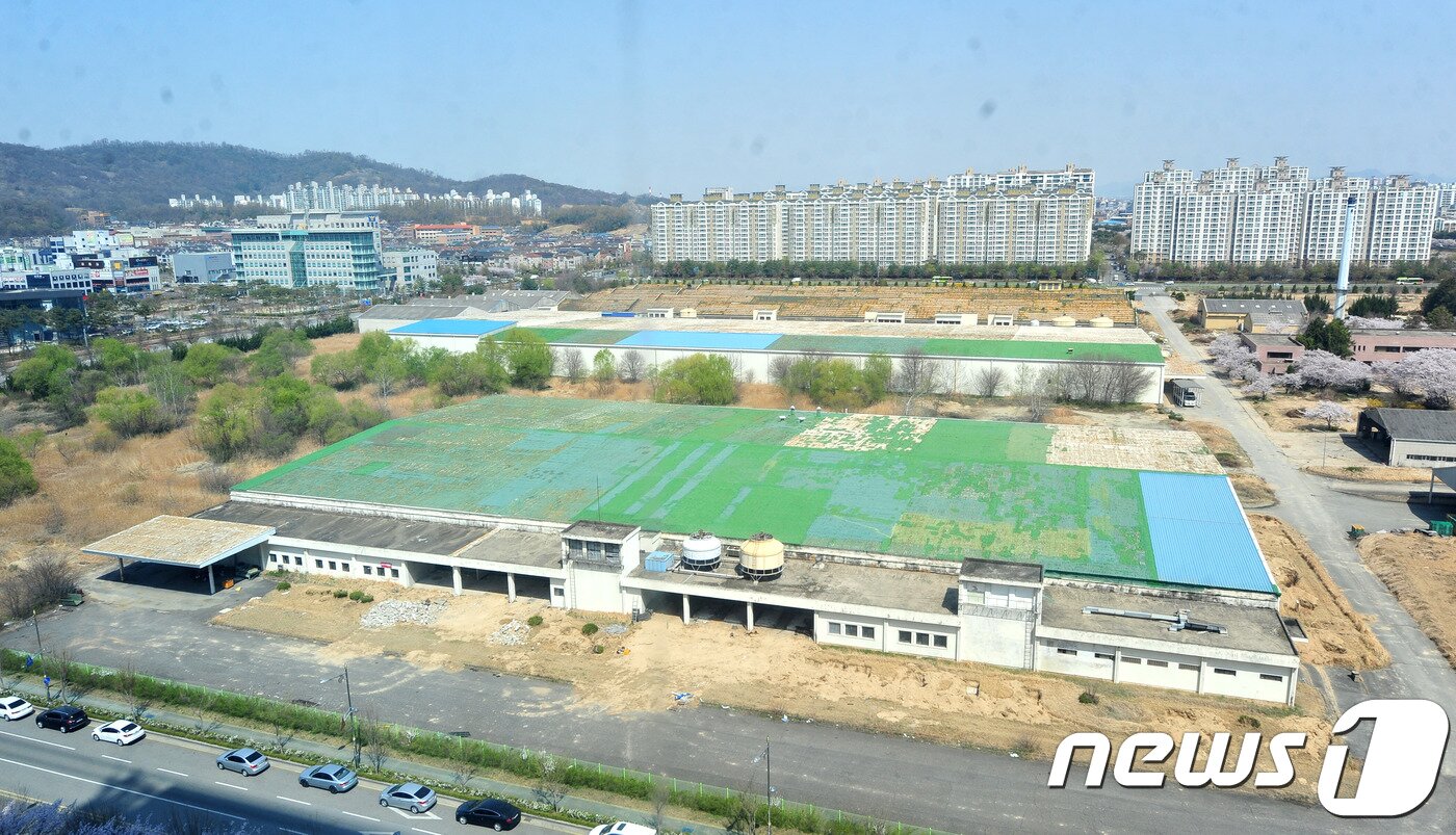 본문 이미지 - 대한방직 전주공장 부지ⓒ 뉴스1