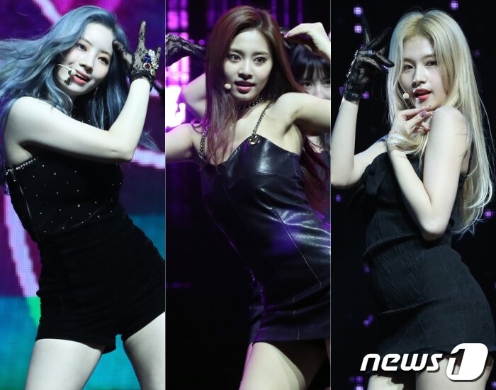 본문 이미지 - 트와이스 다현&#40;왼쪽부터&#41;, 쯔위, 사나 ⓒ 뉴스1 권현진 기자