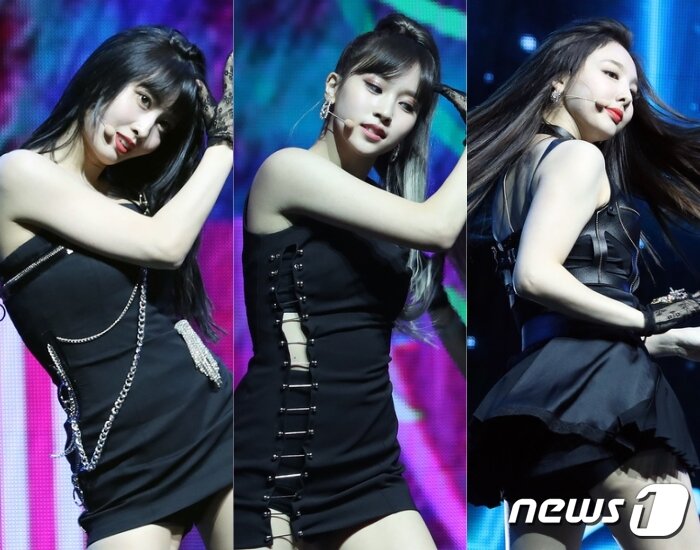 본문 이미지 - 트와이스 모모 미나 나연&#40;왼쪽부터&#41; ⓒ 뉴스1 권현진 기자