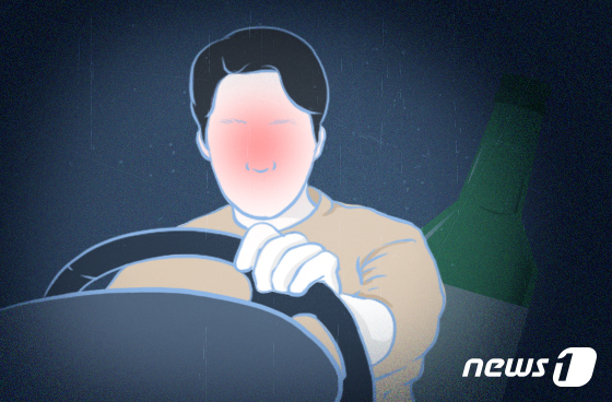 음주 운전하다 왕복 6차로서 잠든 20대…순찰차도 '쿵'