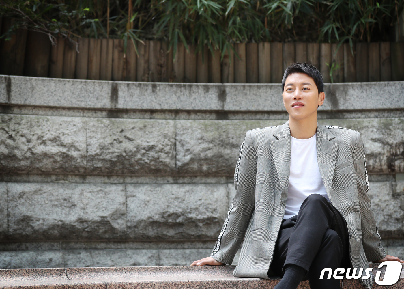 (서울=뉴스1) 송원영 기자 = 드라마 '열혈사제'의 신스틸러로 등장하는 가수 겸 배우 음문석이 30일 서울 종로구 뉴스1 사옥에서 인터뷰를 하고 있다. 2019.4.30/뉴스1