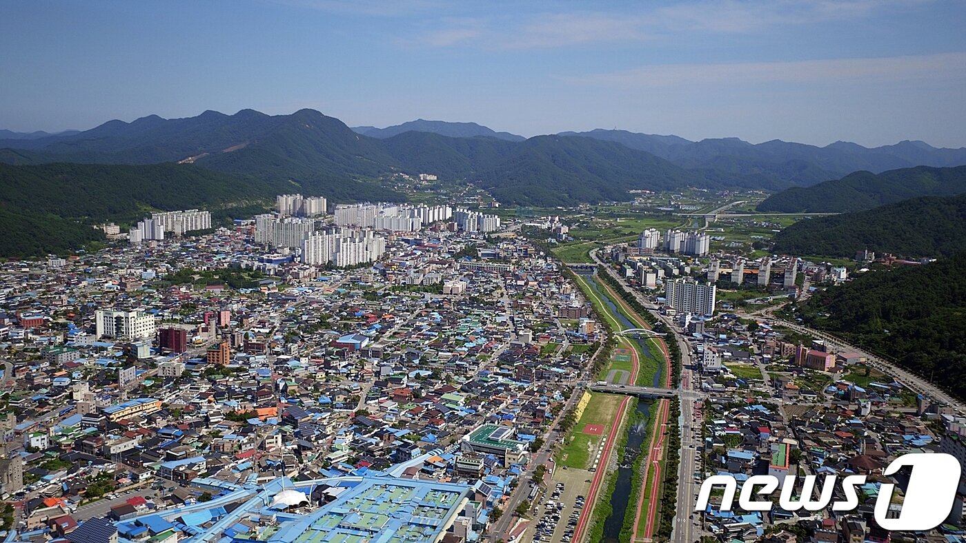 본문 이미지 - 인구 10만8000여명인 전북 정읍시가지 모습 ⓒ 뉴스1