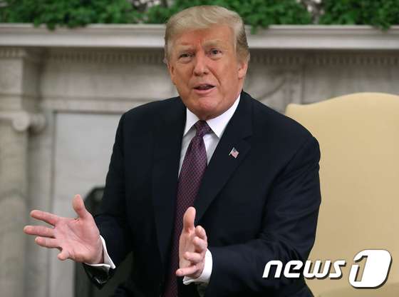 도널드 트럼프 미국 대통령. © AFP=뉴스1 © News1 자료 사진 