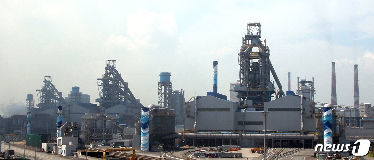 본문 이미지 - 현대제철 당진제철소 전경ⓒ 뉴스1