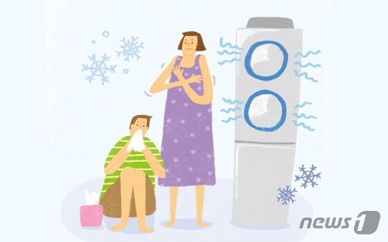 [100세건강] 청소 안 한 에어컨 '이 균' 득실…"냉방병 유발"
