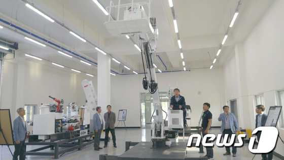 한국소방산업기술원 소방장비센터 찾은 신열우 차장