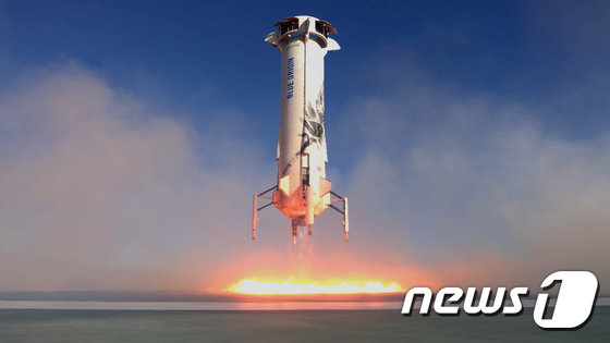 [사진] 블루 오리진의 뉴셰퍼드 로켓 성공적 시험발사