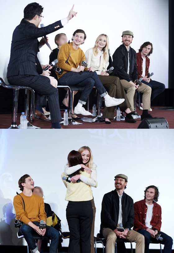 '엑스맨: 다크 피닉스' 배우들, 이십세기폭스코리아 제공  © 뉴스1
