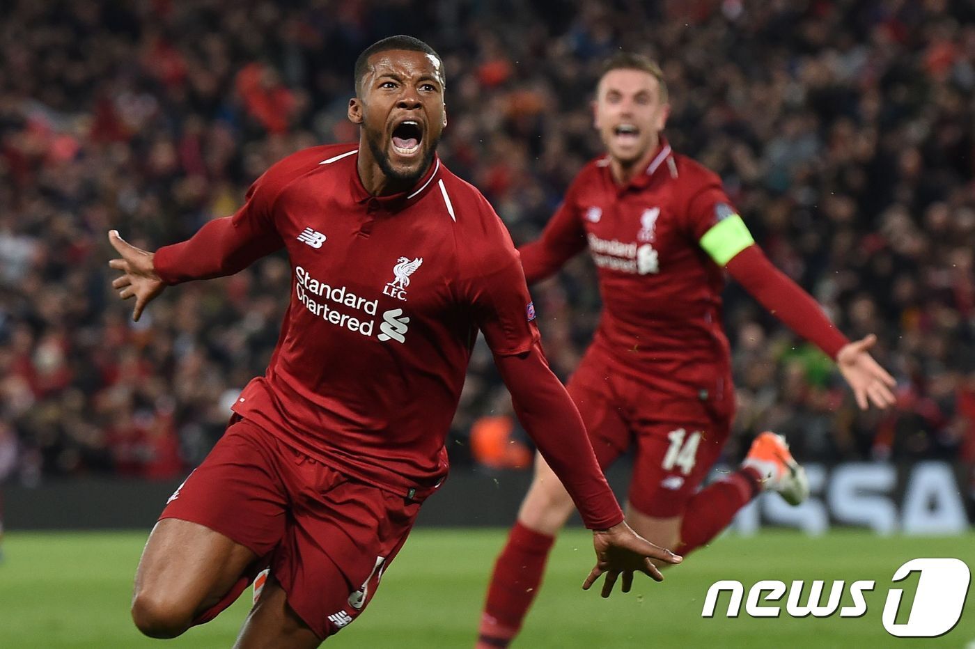 본문 이미지 - 이스탄불의 기적에 버금가는 안필드의 기적이 완성됐다. ⓒ AFP=뉴스1