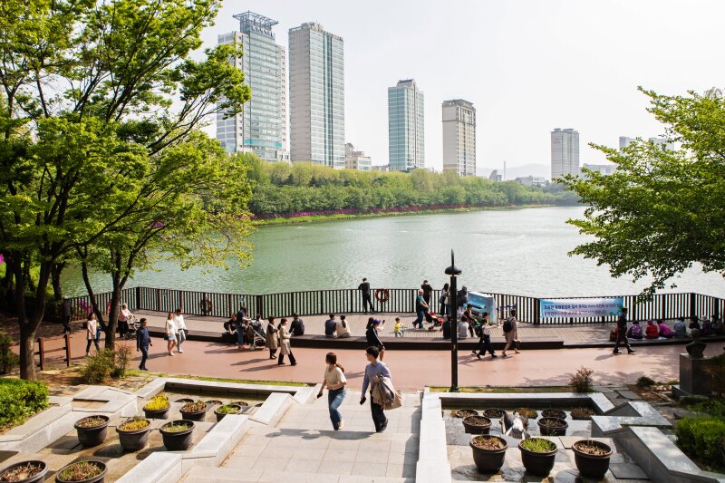 본문 이미지 - 송파구 구 송파나루공원 동호 입구 전망데크