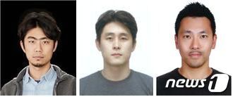 본문 이미지 - 왼쪽부터 2019 젊은 건축가상 수상자 윤한진, 한승재, 한양규 ⓒ 뉴스1