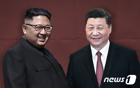 본문 이미지 - 김정은 북한 노동당 총비서(왼쪽)과 시진핑 중국 국가주석.ⓒ News1 최수아 디자이너